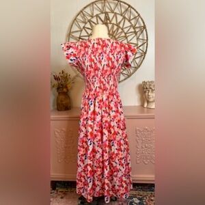 Sunday Up Large Multicolor Floral Dress